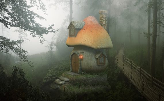 maison champignon