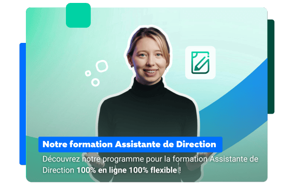 Découvrez notre formation Assistant(e) de direction