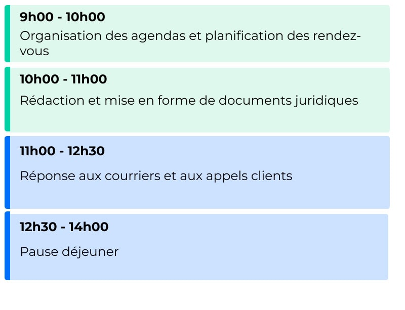 Fiche métier assistant juridique