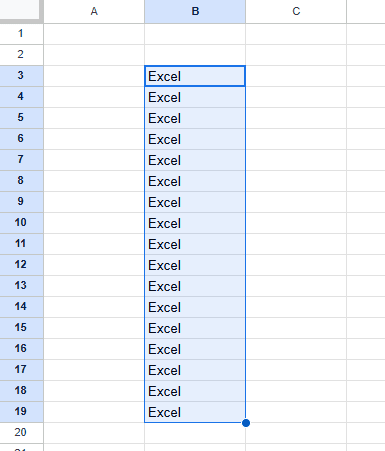Exemple tableur Excel 